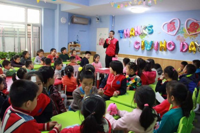 貝爾安親托管班開展感恩教育主題班會，積極承擔校外輔導育人重任